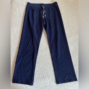 Figs scrub bottoms, size large, navy